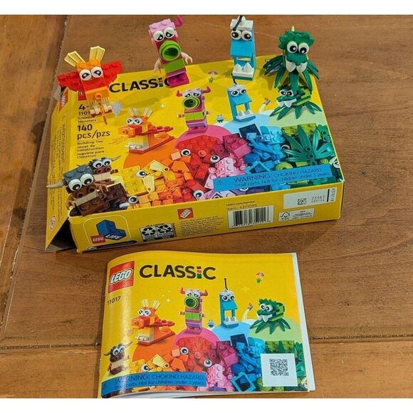 Lego classic set 11017 creative monsters complete set with instructions and box - Picture 2 of 6